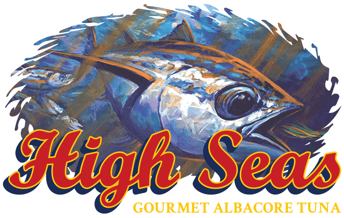 High Seas albacore tuna logo