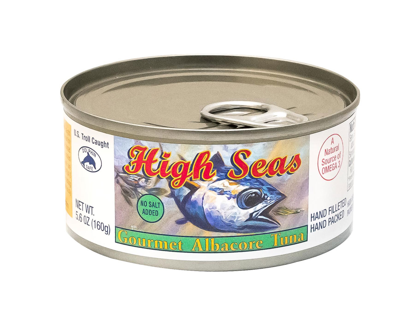 No Salt Added Albacore Tuna Fillet - High Seas Tuna